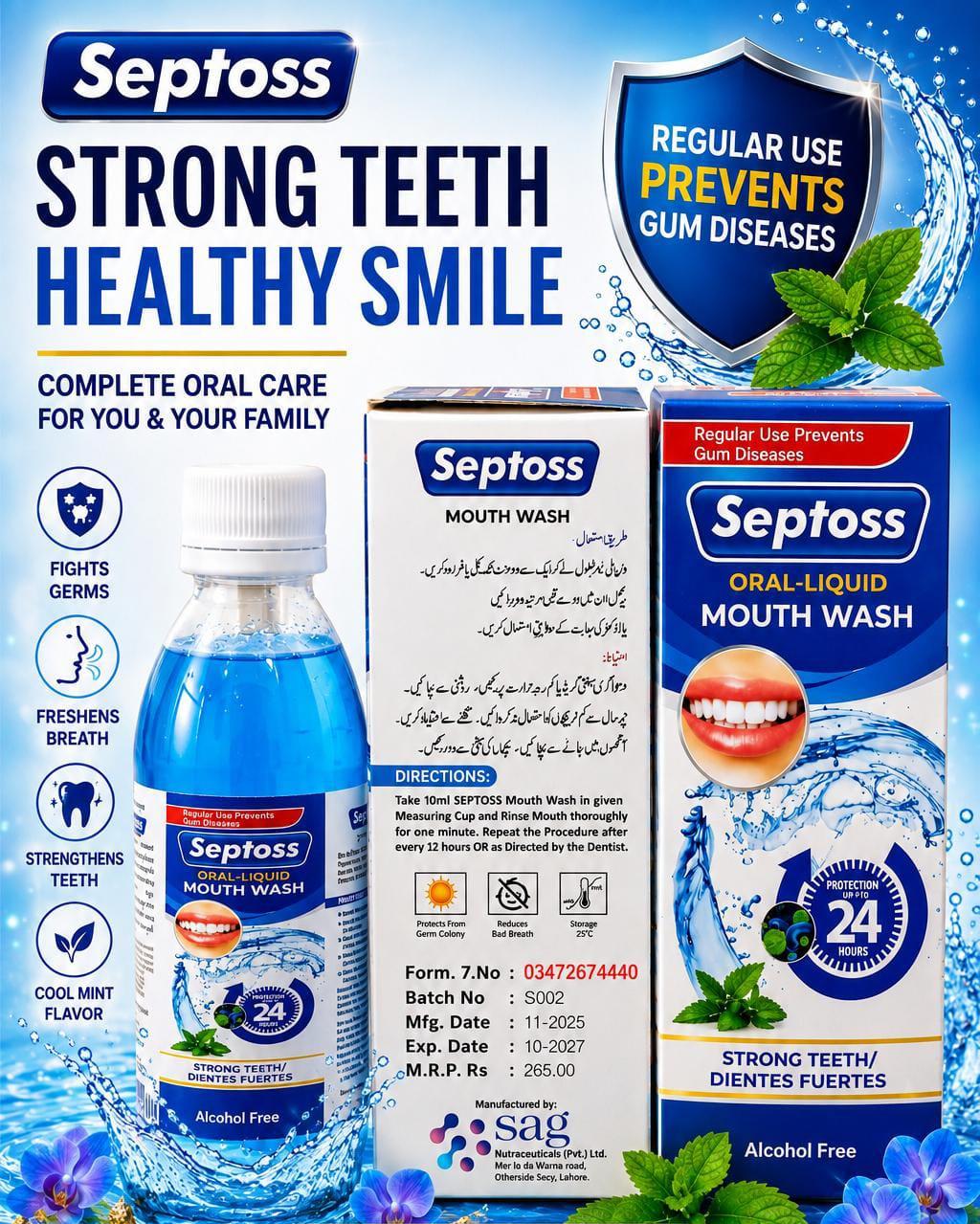 RECCOS Brightening & Whitening Complete Care Kit (Pack of 3)